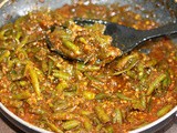 Green Chili Pickle / Khatta Meetha Mirch Achar