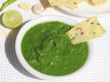 Green Chutney Recipe without Coriander or Mint