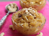 Moong Dal Halwa (without Khoya)