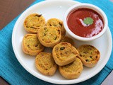 Pinwheel Samosa Recipe | Potato Pinwheels