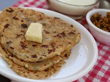 Rava Masala Parantha - a Unique Paratha Recipe