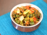 Restaurant Style Bhindi Do Pyaza