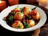Aloo Dum: Baby Potatoes in Spiced Gravy