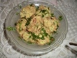 Cauliflower prepared with milk,fenugreek powder and dry ginger powder