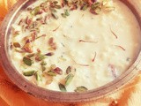 Elaichi Rabdi Kheer/Cardamom Rabdii Kheer