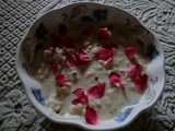 Ghiya kheer with poppy seeds