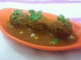 Jack fruit kofta curry /कटहल के कोफ्ते