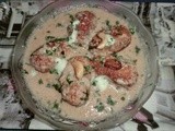 Malai kofta in white gravy