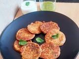 Mini Aloo Cheela/ Potato Pancake