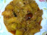 No onion spacial ------pumpkin sabji