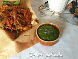 Onion bhajiya/ pyaz ke pakode/ pakora