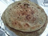 Papad stuffed paratha/पापड़ का भरवां पराठा