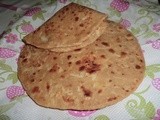 Paratha with couliflower stem