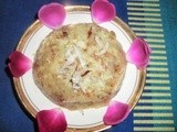 Potato halwa with fresh coconut