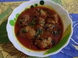 Pumpkin kofta curry