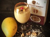 Walnut mango smoothie