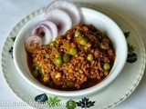 Curried Beef Mince with Green Peas (Beef Kheema Matar)