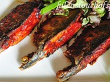 Goan Recheado Stuffed Mackerel / Bangada / Bangurde