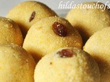 Rava Besan Ladoo