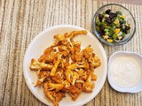 Air fryer Buffalo Cauliflower