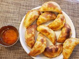 Baked Malaysian Curry Puff - Vegan