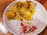 Easy and Quick Egg Biryani