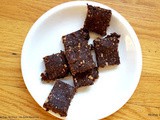 Gluten Free, Vegan No Egg, No Flour , No Bake Brownies