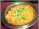 Gobhi Matar  Butter Masala