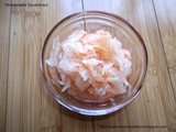 Homemade Sauerkraut