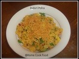 Indori Poha (Indore style Poha) Flatten rice dish