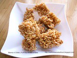 Mamra ni Chikki | Puff Rice Brittle or Balls - 4th Year in Blogging