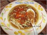 Manchow Noodle Soup