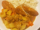 Quick and Easy Vegan Katsu Curry with Gardein Tenders