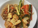 Red Thai curry Quinoa Bowl