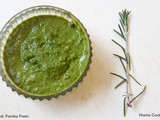 Rosemary, Basil, Parsley Pesto