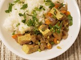 Vegan Jamaican Curry Tofu