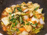 Vegetarian Chicken Stir fry with Vegetables