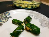 Steamed Spinach Rolls