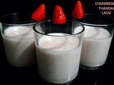 Strawberry Thandai Lassi