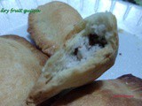 Baked dry fruit gujiya