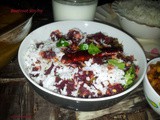 Beetroot stir fry