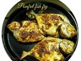 Pomfret fish fry