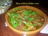 Spicy malvani chicken curry