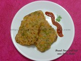 Bread Toast with leftover Dosa Batter