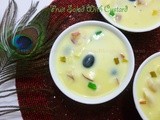 Fruit Salad with Custard Powder