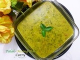 Palak - Moong Dal - Curry