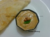 Peanut Chutney/ Shenga Chutney