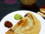 Quinoa Dosa - Healthy diabetic