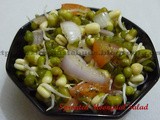 Sprouted Moong Dal/ Green Gram Salad