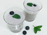 Blueberry smoothie